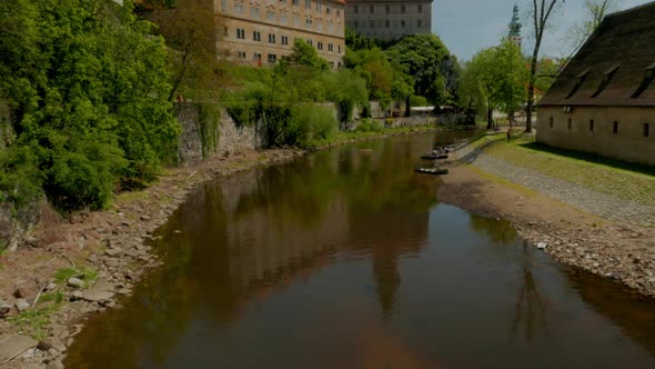 Cesky Krumlov in Czech Republic, Czechia