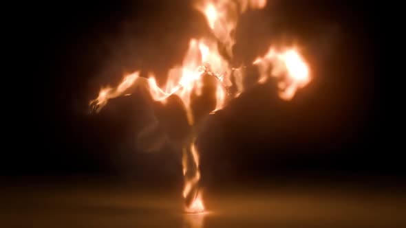 Human In The Flames Dancing Lower Break alt