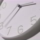 Dotted White Clock Face on Wall All Day - VideoHive Item for Sale