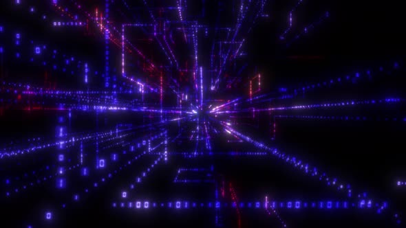 3D Big Data Digital Tunnel alt