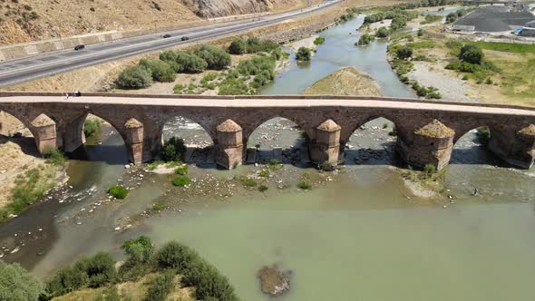 old bridge drone