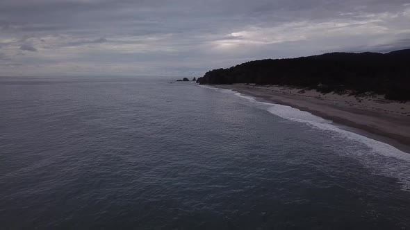 New Zealand coastline