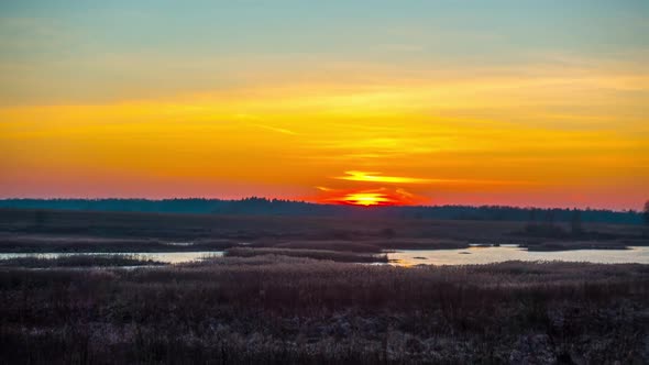 Sunset Spring Pan