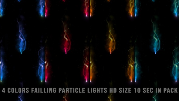 Falling Light Particles Pack V01