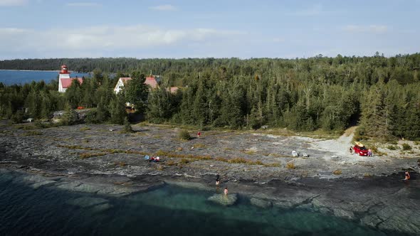 Meldrum Bay and Lake Huron