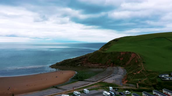 Saint Bees Head Copeland District Aerial Drone Sc14