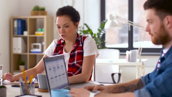 Creative Team Working on User Interface at Office 36