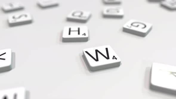 WIN Word Being Made with Letters