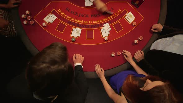 Players in the Casino eagerly gamble and play in the Casino