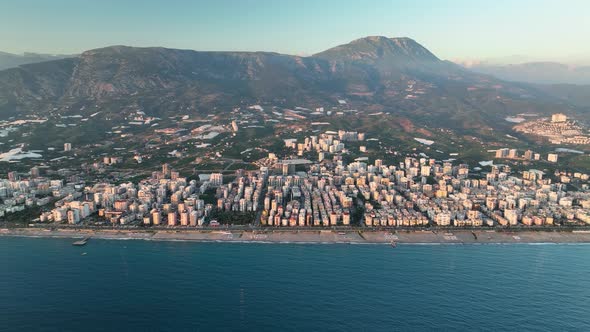 Mahmutlar Aerial View Turkey Alanya 4 K