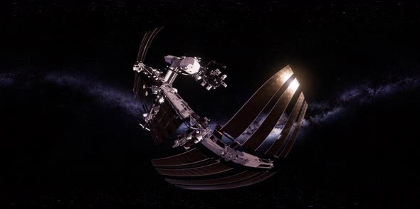 ISS in Virtual Reality 360 Degree Video alt