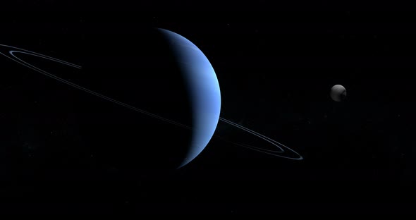 Neptune and Eris in the Outer Space