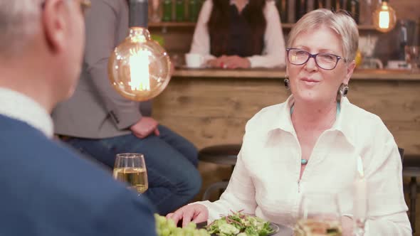 Old Woman Gets Very Emotional When Her Partner Offers Her a Engagement Ring