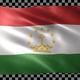 Tajikistan waving flag looped - VideoHive Item for Sale