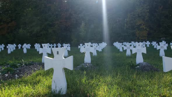 Cemetery of SS Halychyna Soldiers in the Village of LyatskeChervone