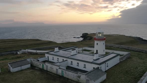 Aerial View of St, John's Point, County Donegal, Ireland