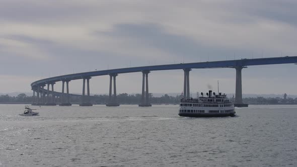 Sailing near the Coronado Bridge