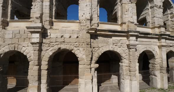 Roman arena, Arles, Bouches du Rhone department, France