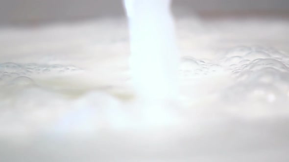 Milk Being Poured