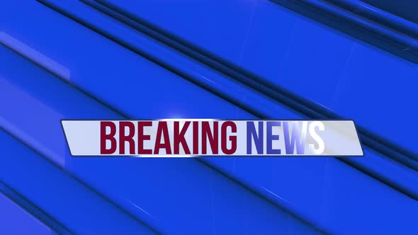 Breaking News Transition With  Alpha Channel alt