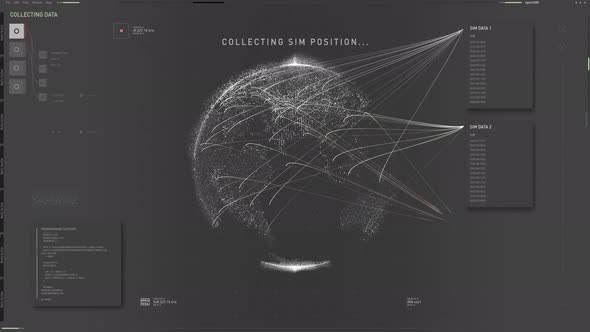 Spy surveillance tech has found the precise target position of the global map alt