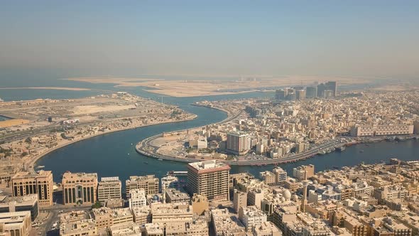 Dubai Creek, Districts of Bur Dubai and Deira