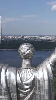 Motherland Monument in Kyiv Ukraine