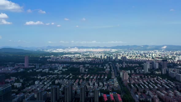 Nanjing City, Jiangsu Province, urban construction landscape