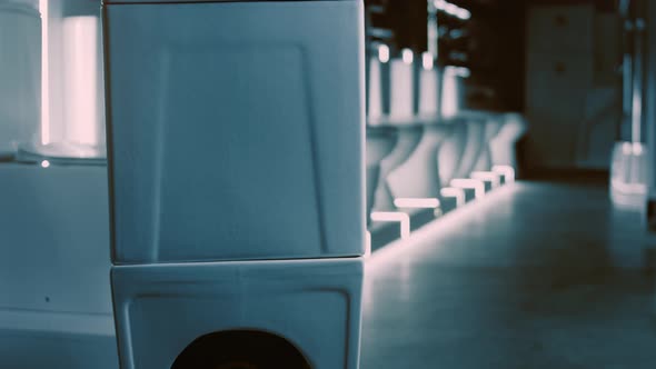 Rotating Toilet Bowl