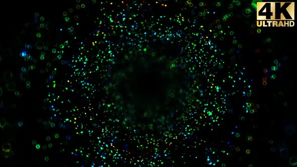 Colorfull Particles Vj Loop alt