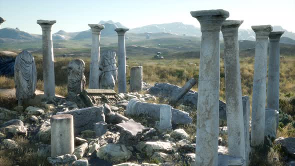 The Ancient Greek Temple in Italy