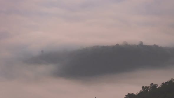 Fog And Mountain