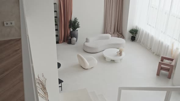 House with Minimalist Interior Design