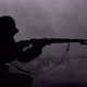 soldier strike silhouette - VideoHive Item for Sale
