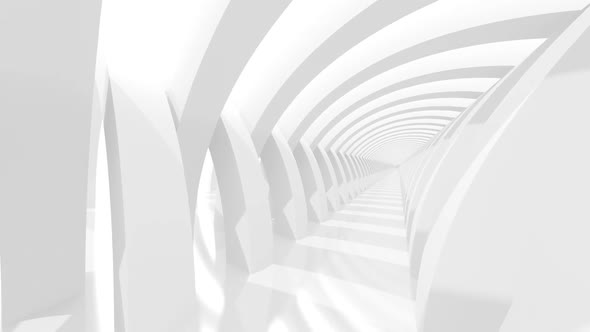 Empty White Corridor alt