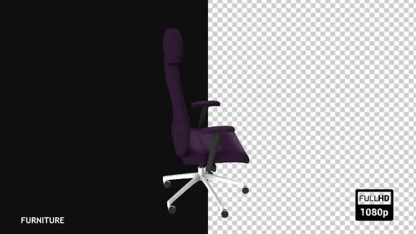 Office Chair Purple