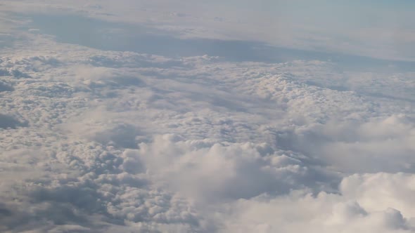 Real Flight Over Clouds