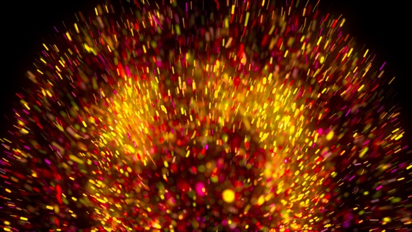 Colorful Particles Explosion V3