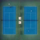 Tennis court aerial view. - VideoHive Item for Sale
