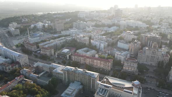 Kyiv - Aerial View of the Capital of Ukraine. Kiev