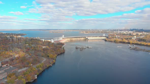 River Hydroelectric Dam