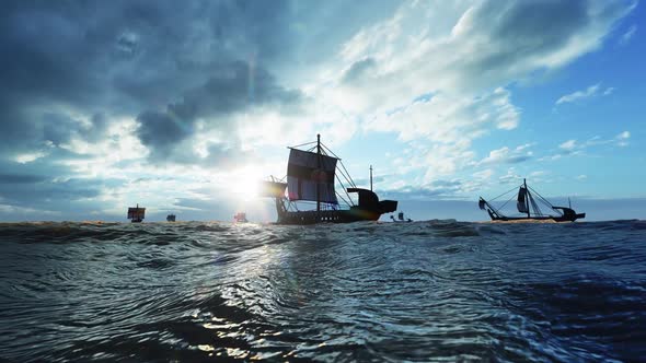 Ancient Greek War Ships