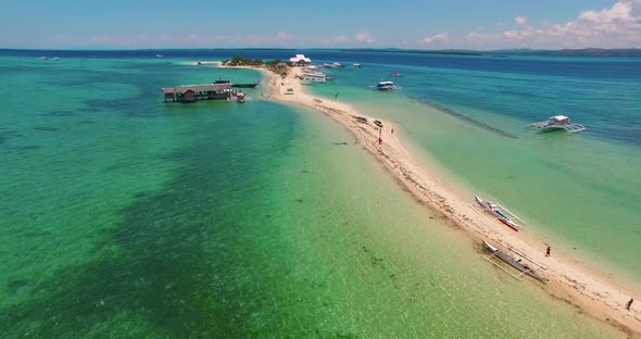 Flight Over the Island, Pandanon Island. Cebu