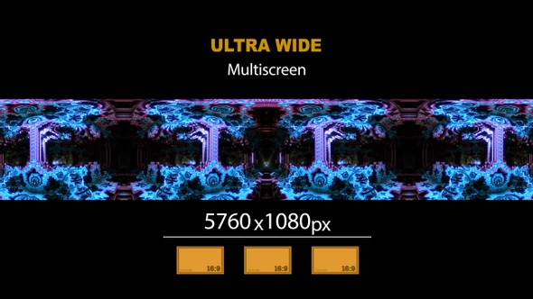 Ultra Wide Hd Fractal 01 alt