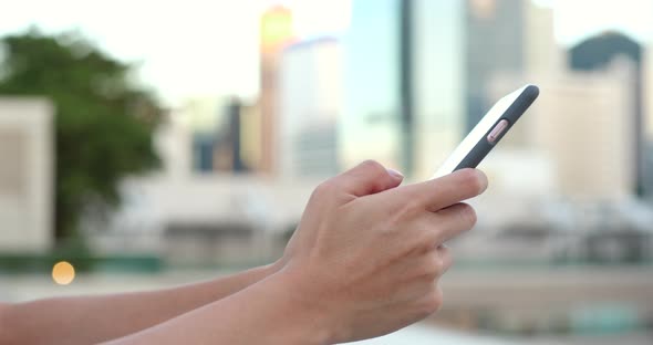 Use of mobile phone in Hong Kong 