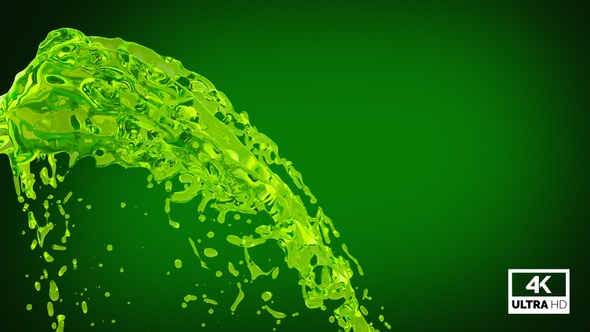 Fountain Green Water Splash alt