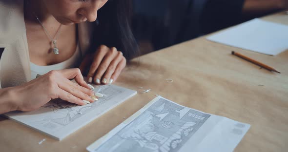 Cuttings of Linocuts