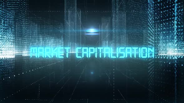 Skyscrapers Digital City Economics Word Market Capitalisation