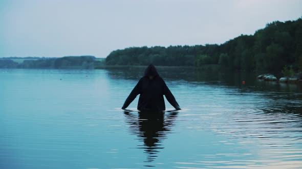 Ghost Woman in the Water Outdoor