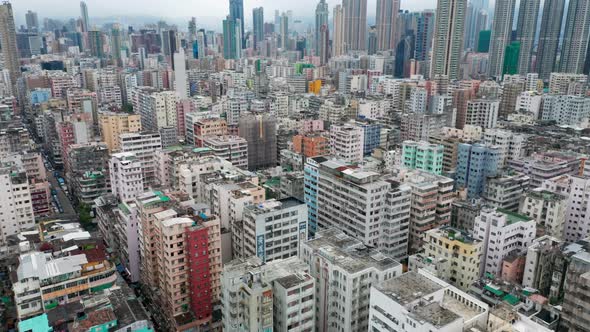 Top View of Hong Kong